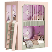 Двухъярусная детская кровать Kids room