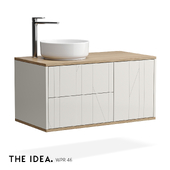 OM THE-IDEA Wall-hung bathroom cabinet WPR 46