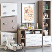 Children&#39;s furniture with toys 43