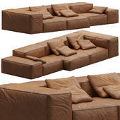 Modular Sofa Extrasoft from the Living Divani brand