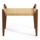 Zara Home - Rattan wooden stool