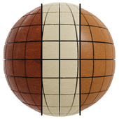 FB916 wood 3D Art Wall Panels | 3 mat | 4K | Seamless