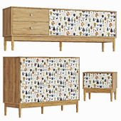 Tyrone Fable chest of drawers, TV stand, bedside table Divan.ru