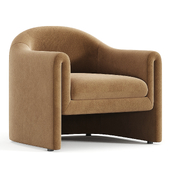 Sephine Upholstered Nordic style Accent Chair