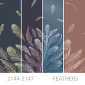 Wallpapers/Feathers/Designer Wallpaper/Panel/Photo Wallpaper/Fresco