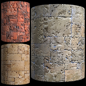 Декоративный облицовочный дикий камень кладка I Decorative facing wild stone masonry