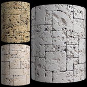 Декоративный облицовочный дикий камень кладка I Decorative facing wild stone masonry