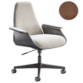 Office chair Minerva Low by Reflex Angelo
