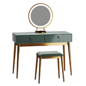 Scandinavian accent vanity table LYLY