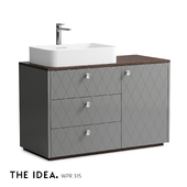 OM THE-IDEA Bathroom cabinet WPR 315