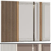 Wall panels in modern classic style 10