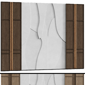 Wall panels in a modern minimalist style 11