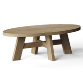 Wiese 4 Legs Coffee Table by The Twillery Co.
