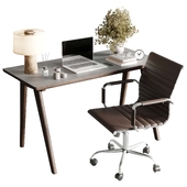Workplace - Home office set - office furniture 40