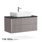 OM THE-IDEA Wall-hung bathroom cabinet WVR 40