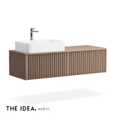 OM THE-IDEA Wall-hung bathroom cabinet WVR 93