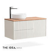 OM THE-IDEA Wall-hung bathroom cabinet WVR 46
