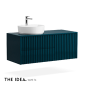 OM THE-IDEA Wall-hung bathroom cabinet WVR 74