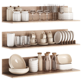 Decorative tableware set 03/ dishes set 03