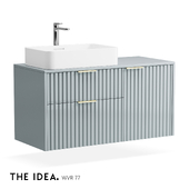 OM THE-IDEA Wall-hung bathroom cabinet WVR 77