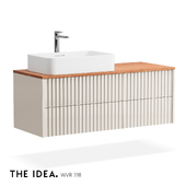 OM THE-IDEA Wall-hung bathroom cabinet WVR 318