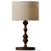 Canora Wooden Table Lamp