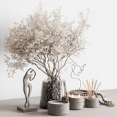 Vase and Plant Decorative Set 138