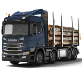 Scania R650 timber truck 2020