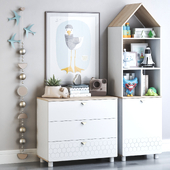Children&#39;s furniture AIP and toys