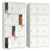 LS-34 Metal Practical Bag Cabinet