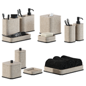 Set of bathroom accessories Giobagnara POLO BEIGE MARBLE BATHROOM SET