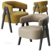 Loai armchair by Poliform