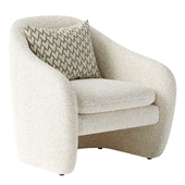 Pavia Boucle Lounge Chair