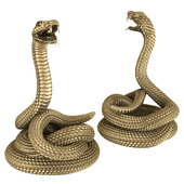 Скульптура змеи