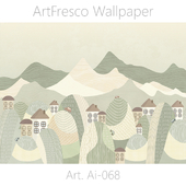 ArtFresco Wallpaper - Дизайнерские бесшовные фотообои Art. Ai-068 OM