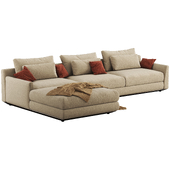 Ellington sectional sofa by Casamania & Horm