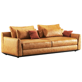 Ellington 2 seat leather sofa by Casamania & Horm