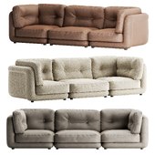 Sofa Pompidou Modular 3 Piece Sectional by Burke Decor