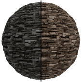 FB927 Building Stone Wall Tile | 2mat | 4k | PBR
