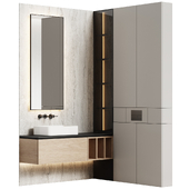 Bathroom furniture 13 modular in a modern minimalist style