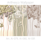 ArtFresco Wallpaper - Дизайнерские бесшовные фотообои Art. Ai-079, Ai-080, Ai-081 OM