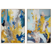 Abstract Painting Frame set 0135