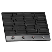 30 Gas Cooktop in Stainless Steel