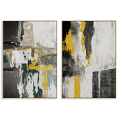 Abstract Painting Frame set 0136