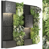 indoor wall vertical garden - Set 1336