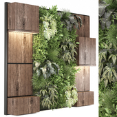 indoor wall vertical garden - Set 1338