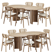 Dinning chair and table101