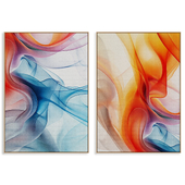 Abstract Painting Frame set 0142
