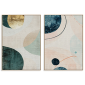 Abstract Painting Frame set 0144