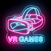 VR Games Neon Sign